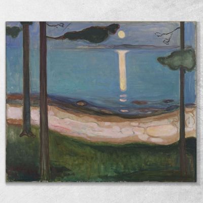 Chiaro Di Luna 3 Edvard Munch em209 quadro stampa su tela