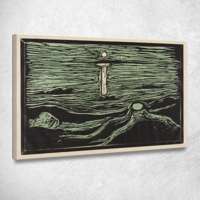 Riva Mistica 2 Edvard Munch em216 quadro stampa su tela