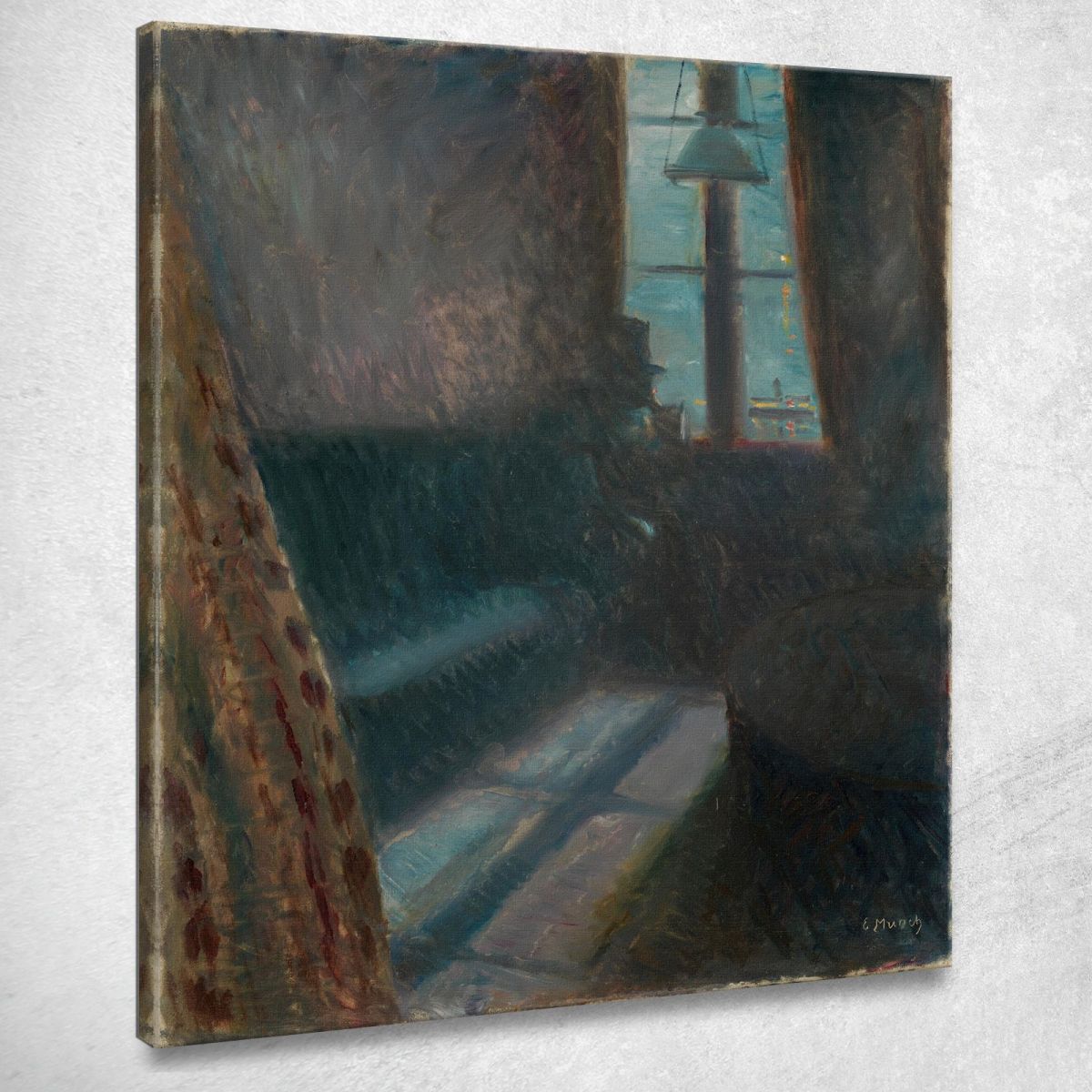 Notte A Saint-Cloud Edvard Munch em229 quadro stampa su tela Notte A Saint-Cloud Edvard Munch em229 quadro stampa su tela
