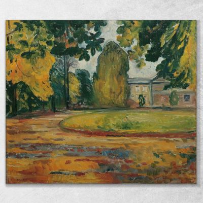 Park In Kösen Edvard Munch, em243 canvas print