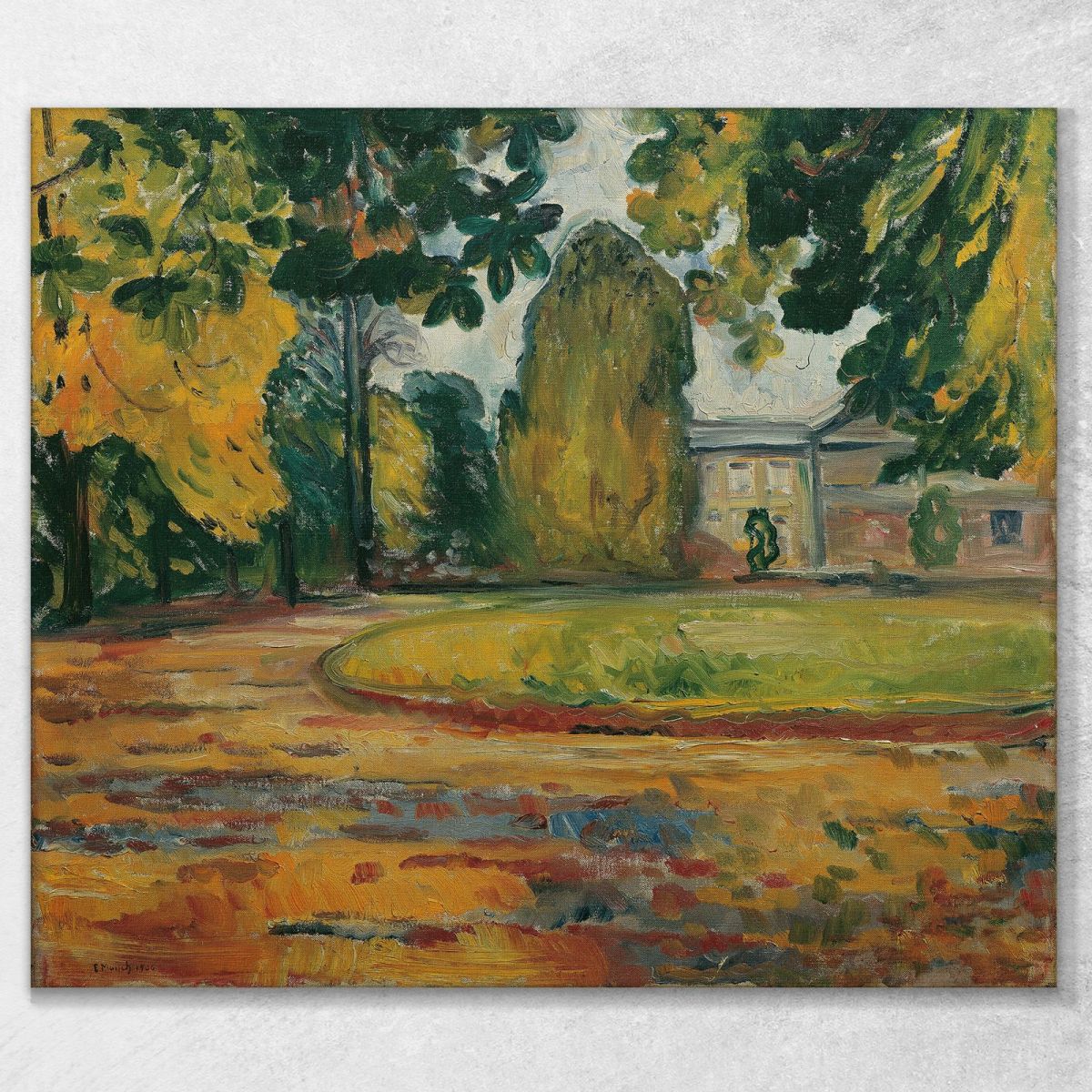 Parcheggiare A Kösen Edvard Munch em243 quadro stampa su tela