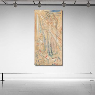 Fisica Edvard Munch em244 quadro stampa su tela Fisica Edvard Munch em244 quadro stampa su tela