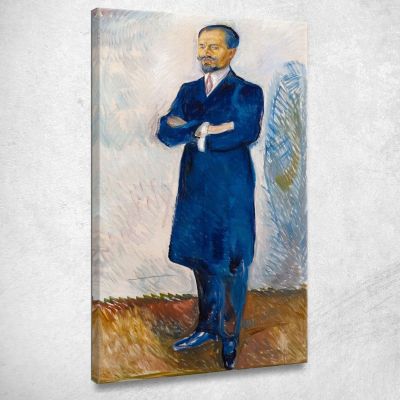 Ritratto Di Ernest Thiel Edvard Munch em246 quadro stampa su tela