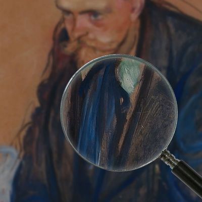 Ritratto Di Helge Bäckström Edvard Munch em247 quadro stampa su tela Ritratto Di Helge Bäckström Edvard Munch em247 quadro stampa su tela