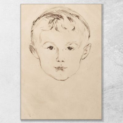 Portrait Von Theodore Linde Edvard Munch, em253 drucken auf leinwand