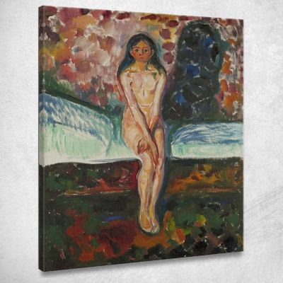 Pubertà Edvard Munch em257 quadro stampa su tela