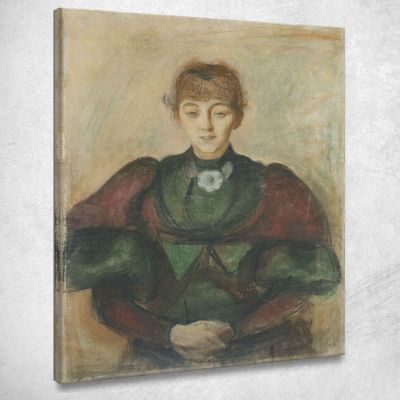 Ragnhild Bäckström Edvard Munch em258 quadro stampa su tela