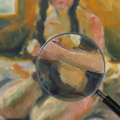 Nudo Seduto Edvard Munch em272 quadro stampa su tela Nudo Seduto Edvard Munch em272 quadro stampa su tela