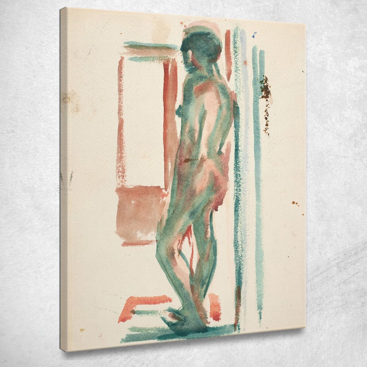 Atto Permanente 2 Edvard Munch em294 quadro stampa su tela Atto Permanente 2 Edvard Munch em294 quadro stampa su tela