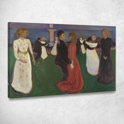 La Danza Della Vita Edvard Munch em312 quadro stampa su tela