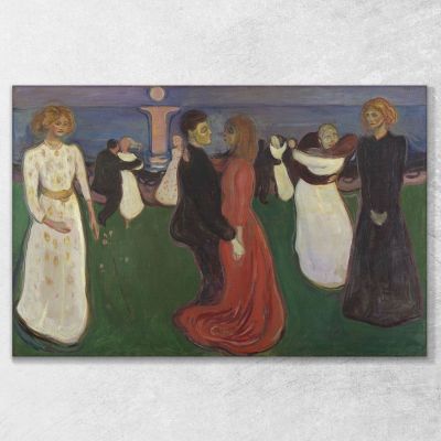 La Danza Della Vita Edvard Munch em312 quadro stampa su tela