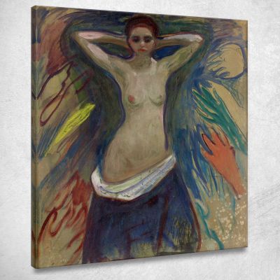 Le Mani 2 Edvard Munch em328 quadro stampa su tela
