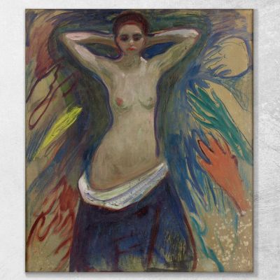 Le Mani 2 Edvard Munch, em328 quadro stampa su tela
