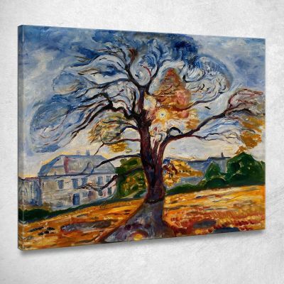 La Quercia Edvard Munch em336 quadro stampa su tela