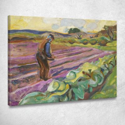 Il Seminatore 2 Edvard Munch em346 quadro stampa su tela