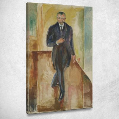 Thorvald Lochen Edvard Munch em362 quadro stampa su tela