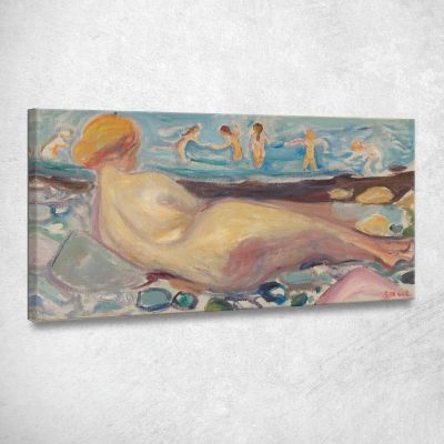 Venere Edvard Munch em384 quadro stampa su tela