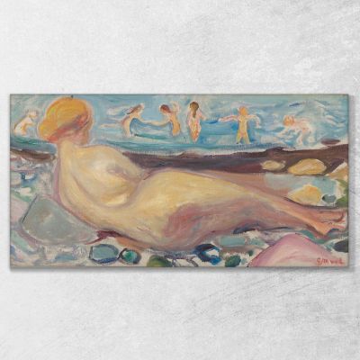 Venere Edvard Munch, em384 quadro stampa su tela