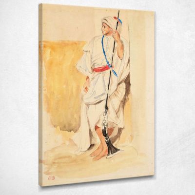 Posizione Araba Eugène Delacroix edx11 quadro stampa su tela