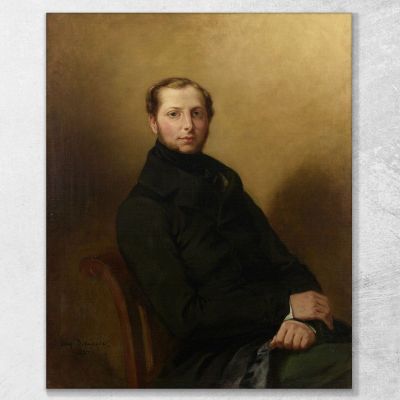 Portrait Of Count Charles De&nbsp;Mornay Eugène Delacroix, edx95 canvas print