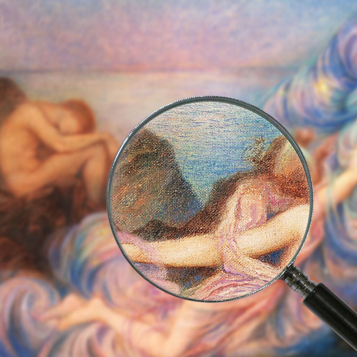Crepuscolo Evelyn De Morgan emg31 quadro stampa su tela