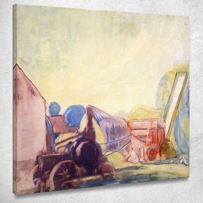 Motore Di Trazione Frances Hodgkins fhd47 quadro stampa su tela