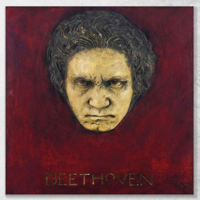 Beethoven Franz von Stuck fvs7 quadro stampa su tela