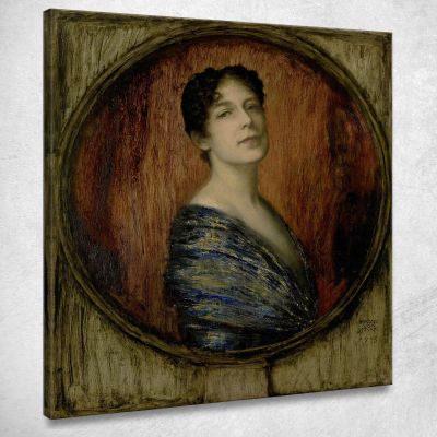 Mary Von Stuck Franz von Stuck fvs54 quadro stampa su tela