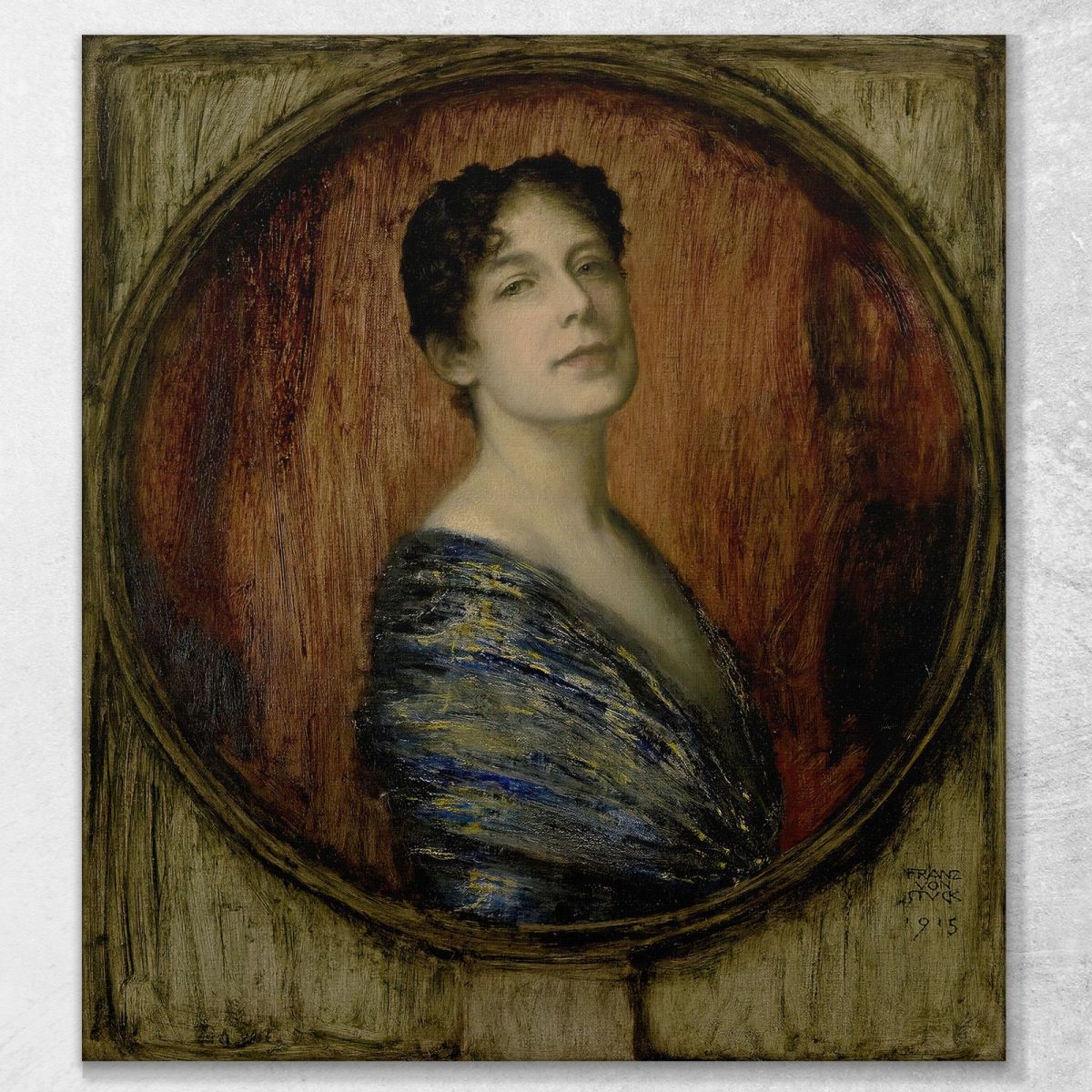 Mary Von Stuck Franz von Stuck fvs54 quadro stampa su tela