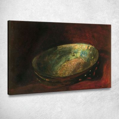 Abalone Di Lumaca Di Mare Opale Di Mare Franz von Stuck fvs56 quadro stampa su tela