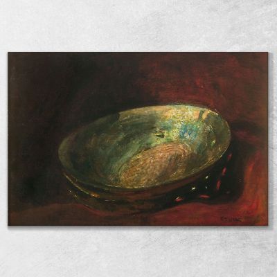 Abalone Di Lumaca Di Mare Opale Di Mare Franz von Stuck fvs56 quadro stampa su tela