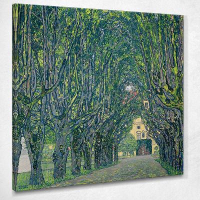 Vicolo Nel Parco Di Schloss Kammer Gustav Klimt kg4 quadro stampa su tela
