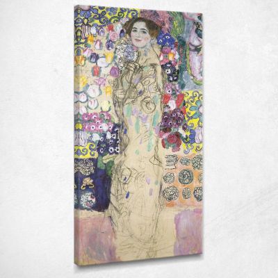 Ritratto Di Maria Munk Gustav Klimt kg97 quadro stampa su tela