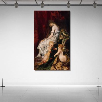 Il Sogno Dopo Il Ballo Hans Makart hmk61 quadro stampa su tela