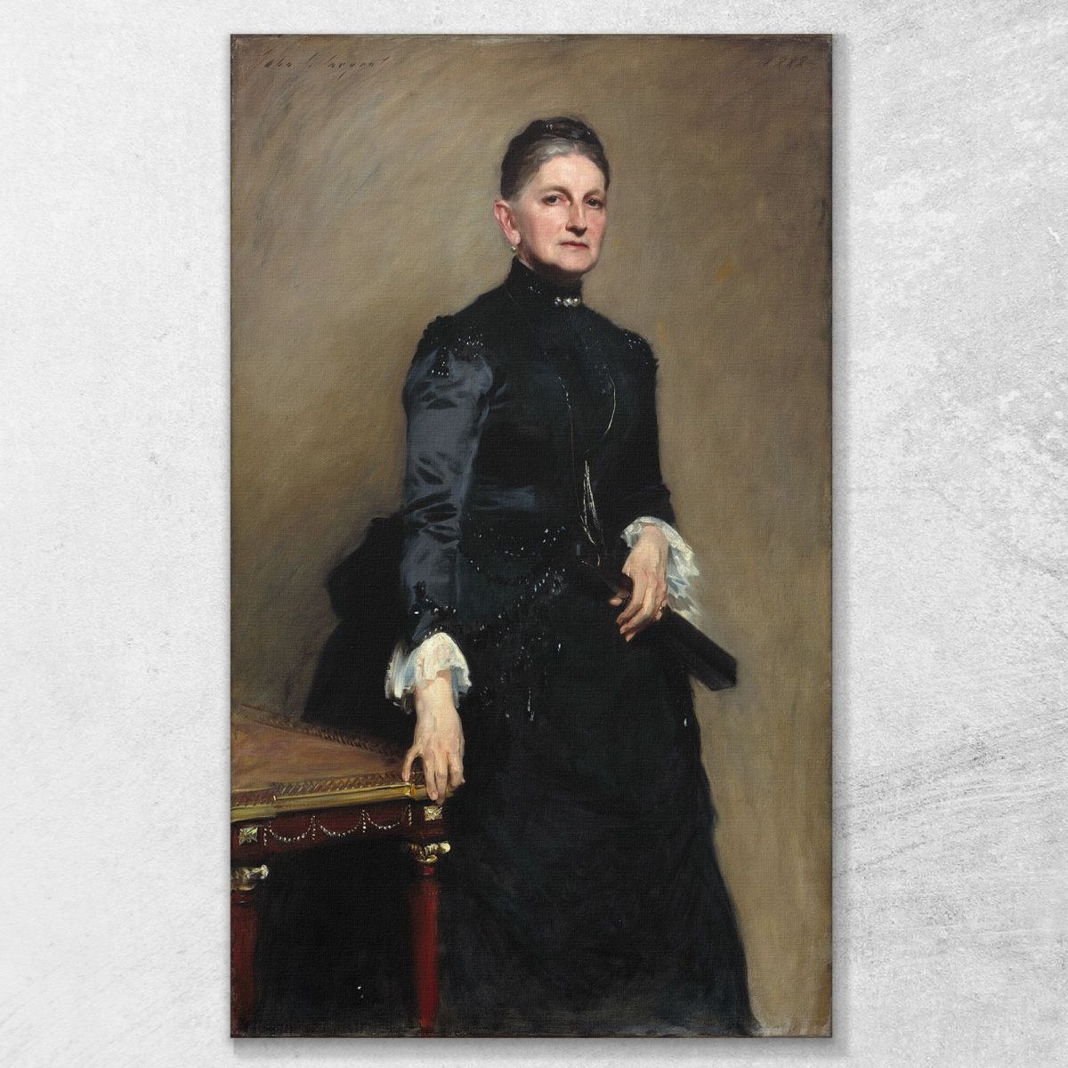 Eleonora O Donnell Iselin Sig.Ra Adrian Iselin John Singer Sargent jss61 quadro stampa su tela