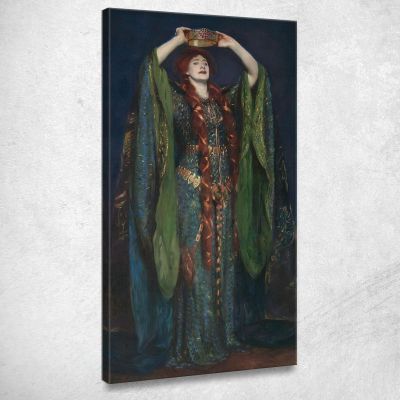 Ellen Terry Nel Ruolo Di Lady Macbeth John Singer Sargent jss67 quadro stampa su tela
