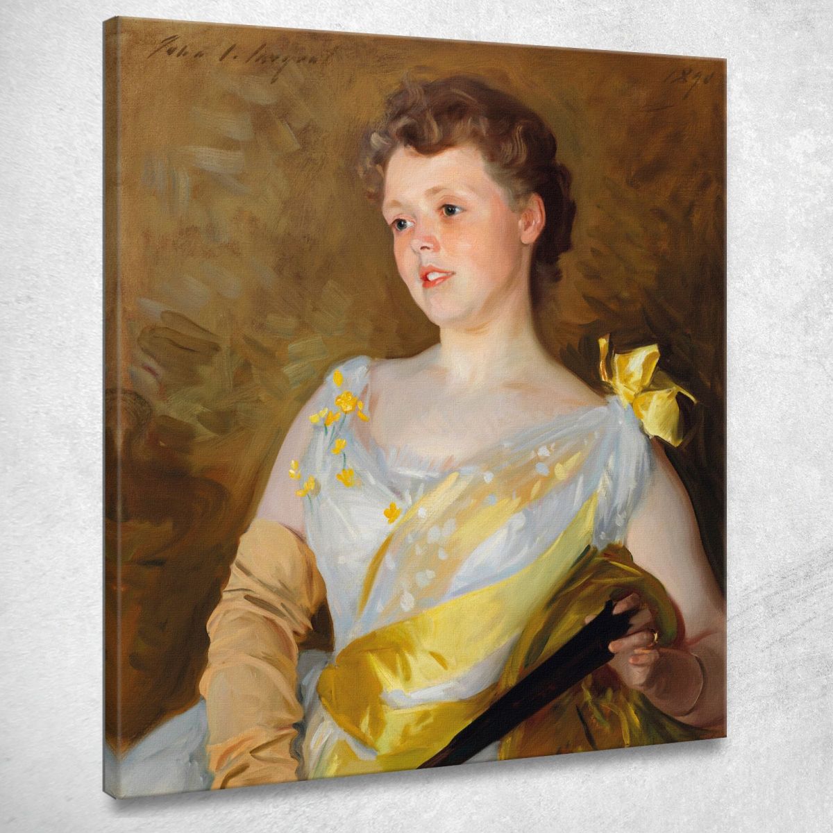 Firenze Addicks John Singer Sargent jss77 quadro stampa su tela Firenze Addicks John Singer Sargent jss77 quadro stampa su tela