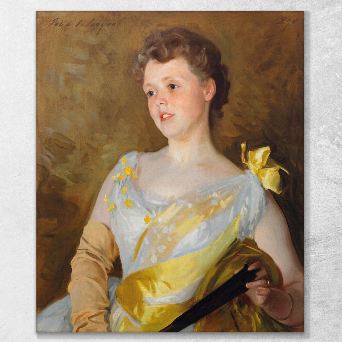 Firenze Addicks John Singer Sargent jss77 quadro stampa su tela