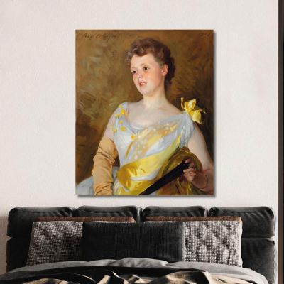 Firenze Addicks John Singer Sargent jss77 quadro stampa su tela Firenze Addicks John Singer Sargent jss77 quadro stampa su tela