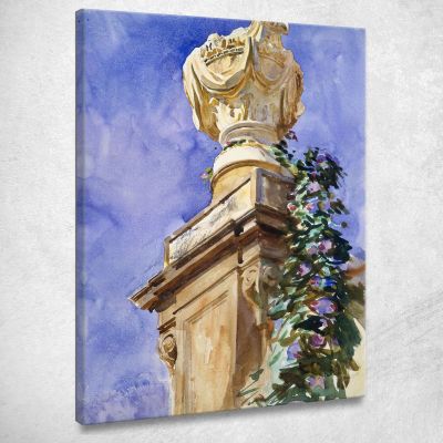 Giardino Vicino A Lucca John Singer Sargent jss85 quadro stampa su tela