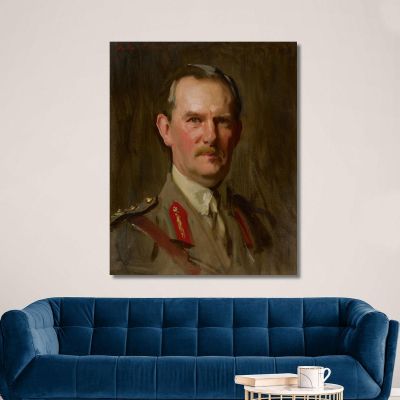 Generale Sir John Cowans John Singer Sargent jss89 quadro stampa su tela Generale Sir John Cowans John Singer Sargent jss89 quadro stampa su tela