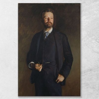 Henry Cabot Loggia John Singer Sargent, jss103 quadro stampa su tela