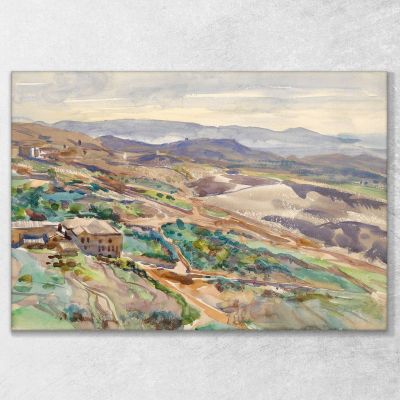 En Sicilia John Singer Sargent, jss112 cuadro en lienzo