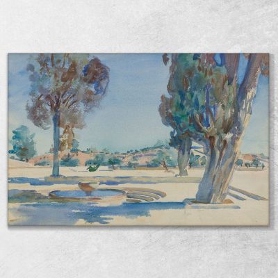 Jerusalén John Singer Sargent, jss119 cuadro en lienzo