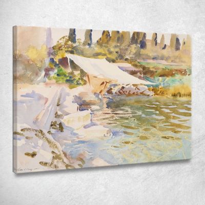 Lago Di Garda John Singer Sargent jss128 quadro stampa su tela