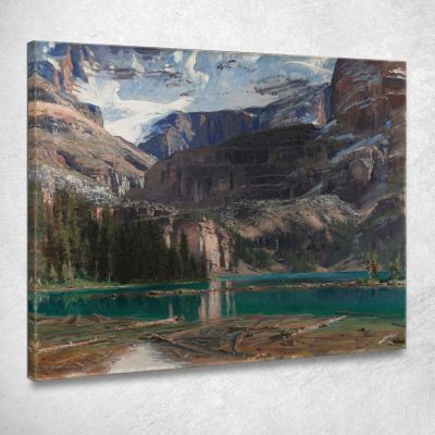 Lago O'Hara John Singer Sargent jss129 quadro stampa su tela