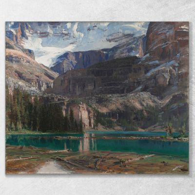 Lago O'Hara John Singer Sargent, jss129 quadro stampa su tela