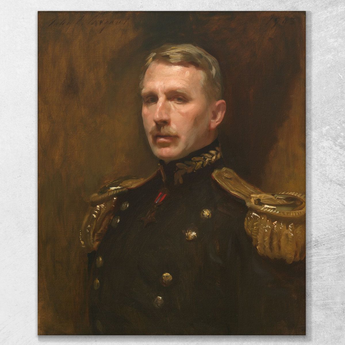 Leonardo Legno John Singer Sargent jss136 quadro stampa su tela