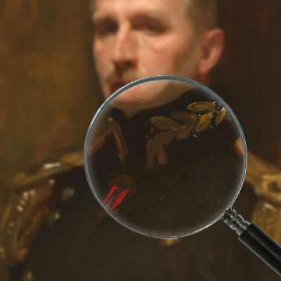 Leonardo Legno John Singer Sargent jss136 quadro stampa su tela Leonardo Legno John Singer Sargent jss136 quadro stampa su tela