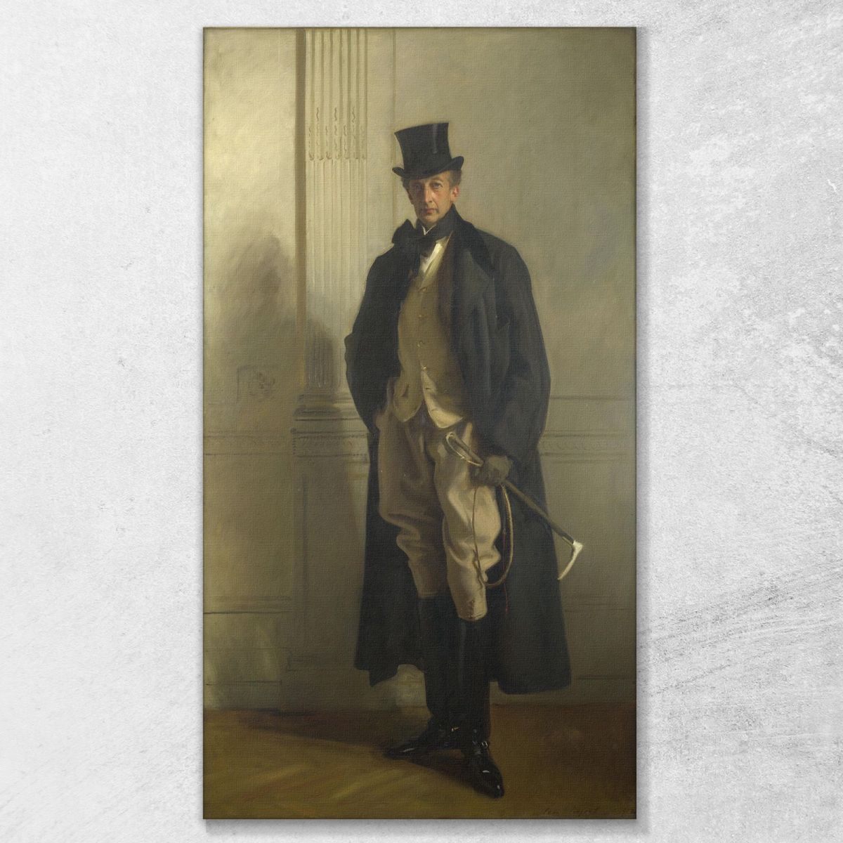 Lord Ribblesdale John Singer Sargent jss139 quadro stampa su tela